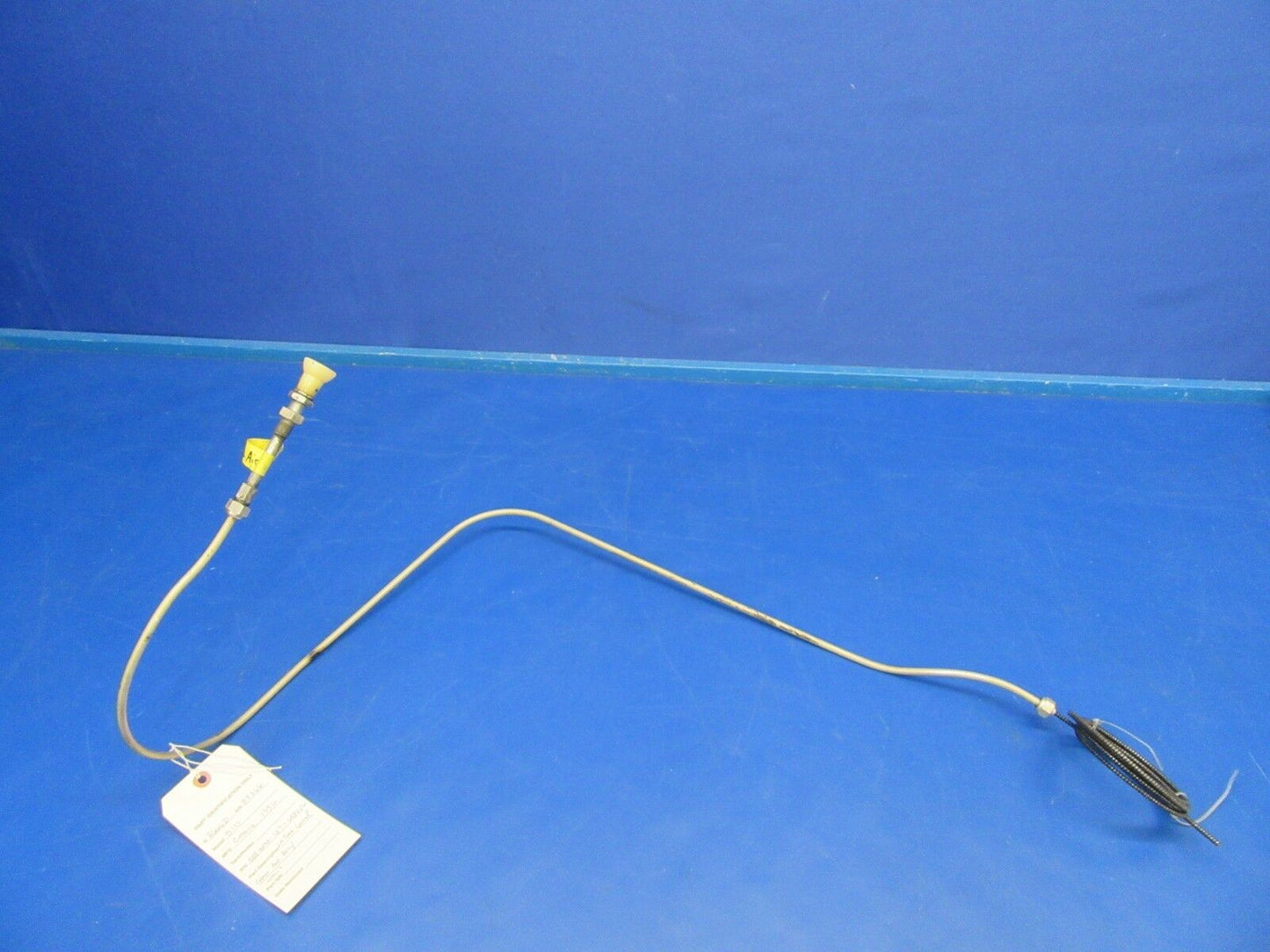 Early Cessna 310 Carb Control Conduit Cable & Rod Assy LH 085-0250-127 (1218-55)