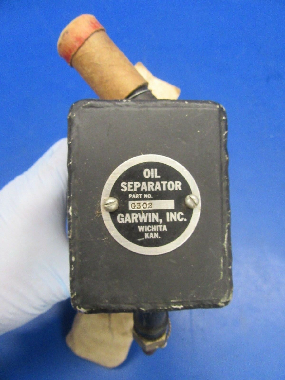 Garwin G302 Oil Separator P/N 0870069-18 NOS (1218-287)