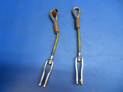Piper PA-28-201T Dakota Seat Belt Attach. Cable Rear P/N 96908-00 LOT (1222-693)