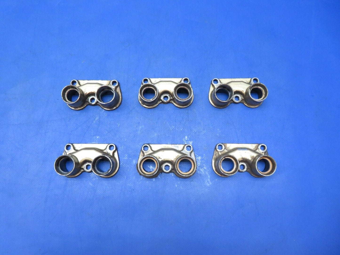 Continental E225-8 Flange Pushrod Housing P/N 531186 LOT OF 6 (0723-648)
