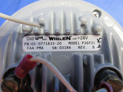 Whelen LED Landing Light 28V P/N 01-0771833-20 (0623-718)