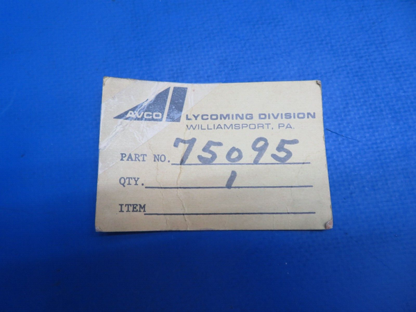 Lycoming Divider Fuel Nozzle Line P/N 75095 NOS (1023-526)