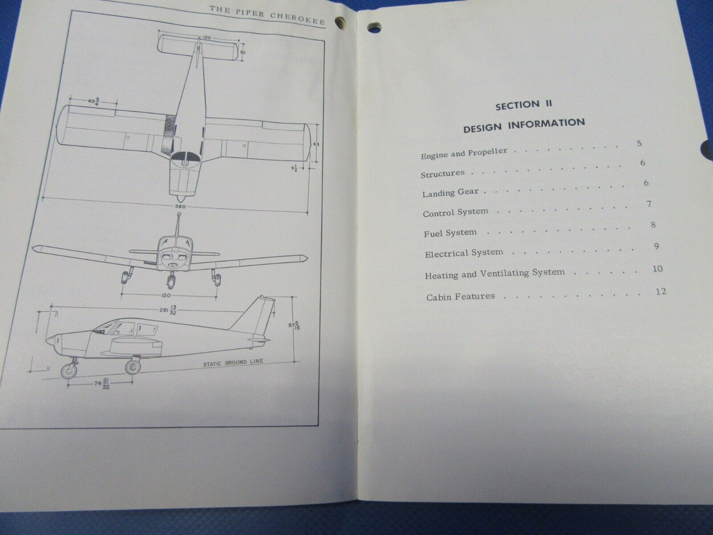 Piper PA-28 and PA-24 Original Owner's Handbook Lot Set of 4 (0124-30)