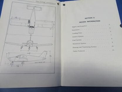 Piper PA-28 and PA-24 Original Owner's Handbook Lot Set of 4 (0124-30)