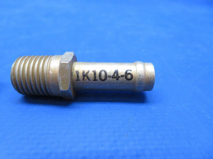 Rapco Vacuum System Fitting P/N 1K10-4-6 LOT OF 2 NOS (0923-569)