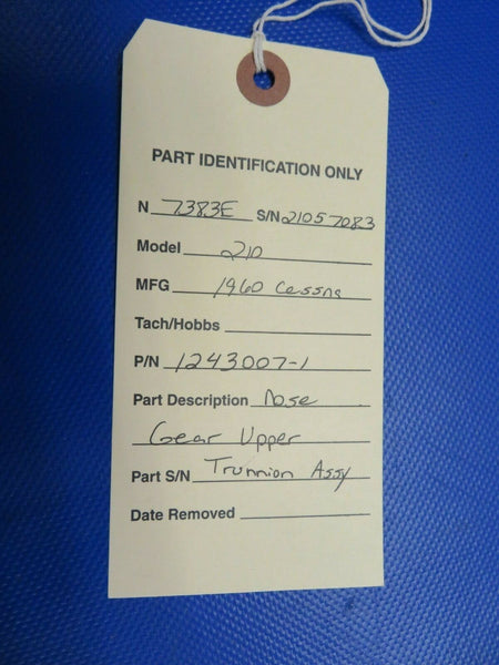 1960 Cessna 210 Upper Trunnion Assy Nose Gear P/N 1243007-1 (0321-128)