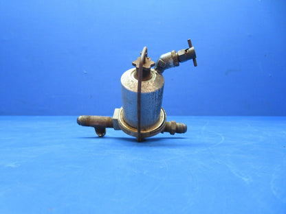 Piper PA-28-180 Fuel Gascolator Assy P/N 62301-03 (0723-718)