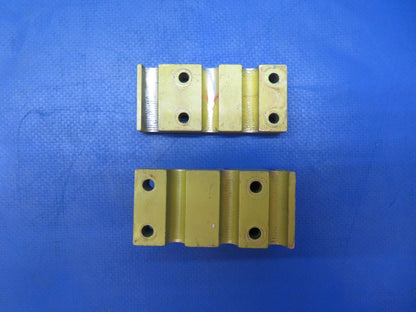 Beech 95-B55 Baron LH & RH Clamp Assy Engine Controls P/N 58-324058-9 (0623-368)