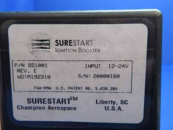 SureStart Champion Aerospace Ignition Booster 12-24V P/N SS1001 (0323-713)