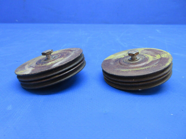 Cessna Formica / Westinghouse Phenolic Pulley P/N AN-210-2A LOT OF 8 (0723-132)