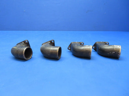 Continental A65 Intake Elbows P/N 3585, 4602 SET OF 4 (0723-475)