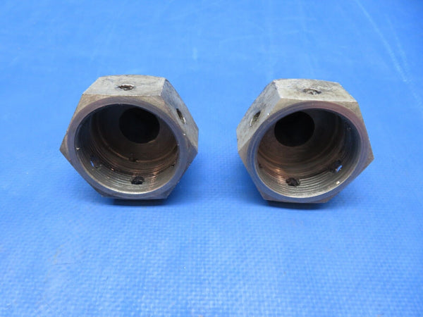 Cessna 172 Axle Nut Fairing Support 2-3/8" Long LOT OF 2 PN 0741047-1 (1123-260)