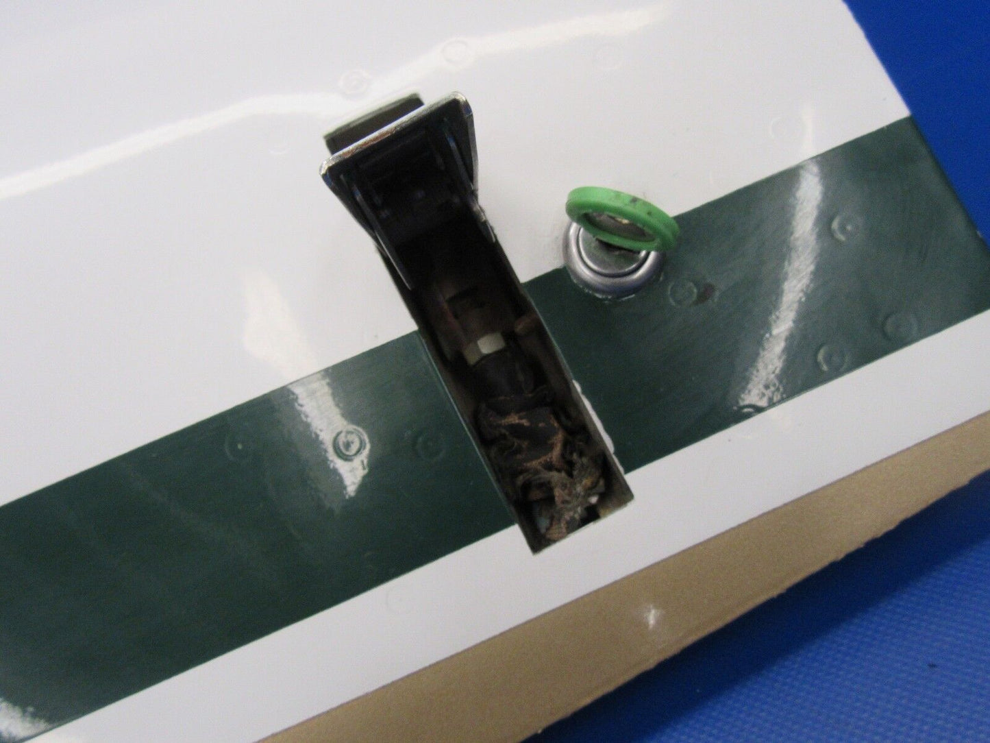 Beech D55 Baron Nose Baggage Door w Key P/N 95-410029-616 (0717-38)