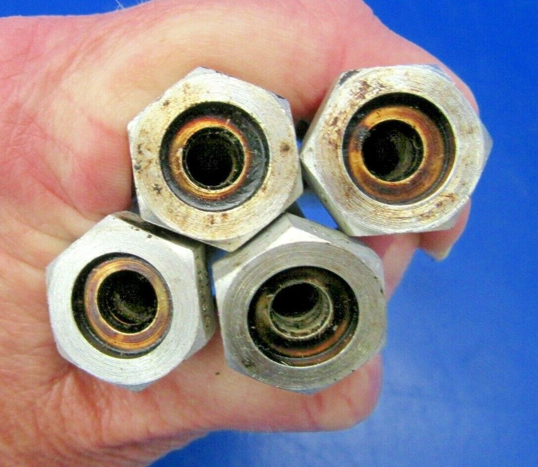 Aircraft Bolt 4-1/2" long Head Diameter 3/4" P/N 50083-M LOT OF 4 (0519-49)