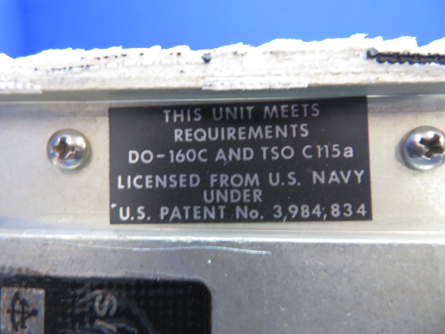 Piper PA-34-200T Seneca Trimble Navigation GPS Antenna P/N 16248-20 (0223-988)