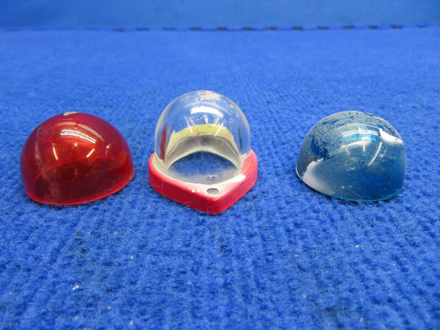 Nav Lens: Clear, Red & Green w/ Gaskets P/N 755-075 LOT (0822-578)