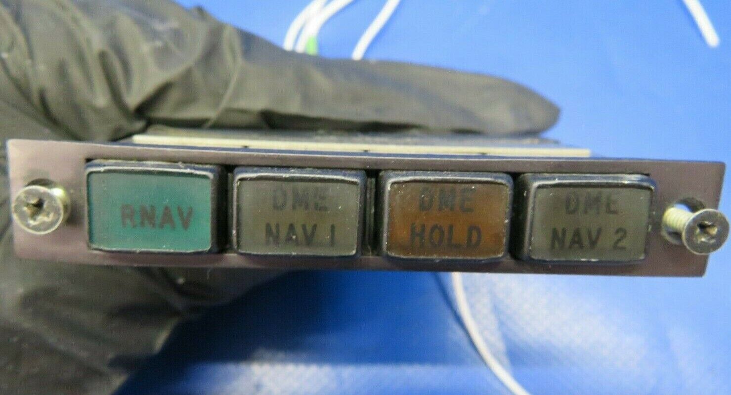 Beech Baron 58P Korry Light Switch Indicator Panel 354-0842-001 (0420-26)