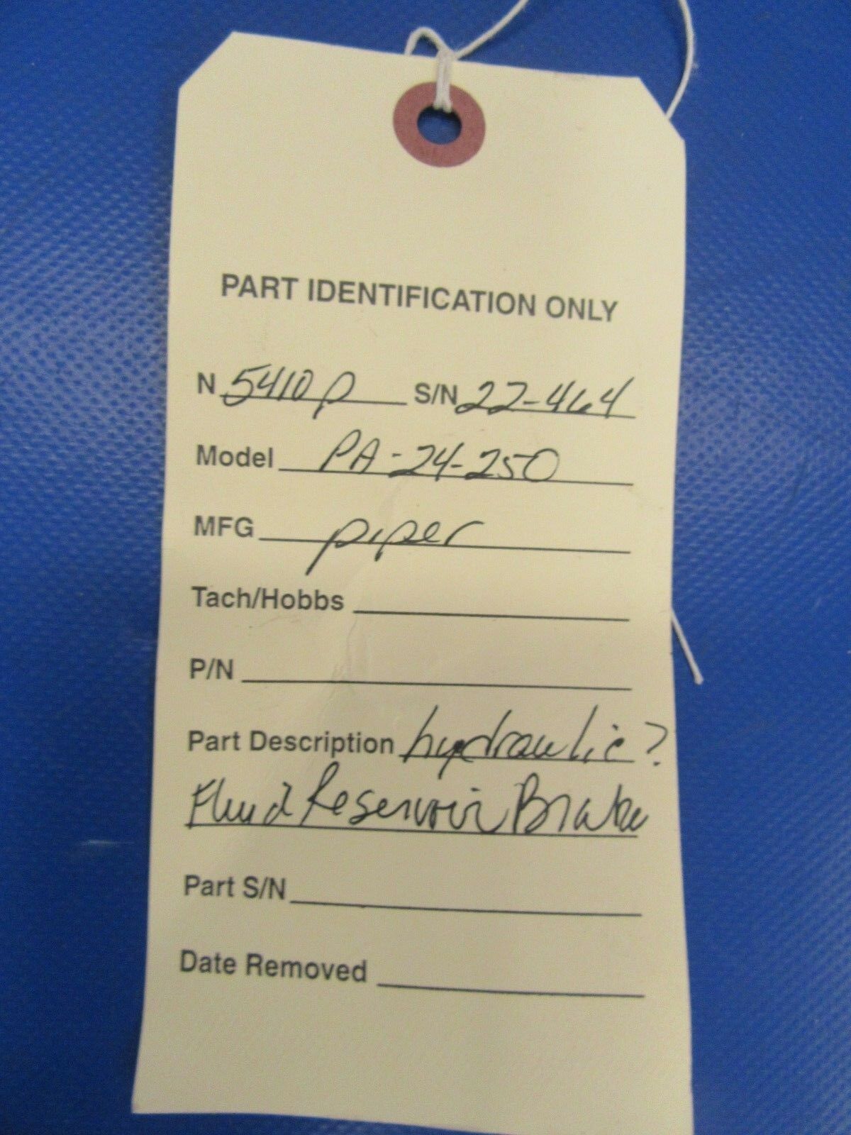 Piper PA-24-250 Comanche Hydraulic Fluid Reservoir Brake (0818-397)