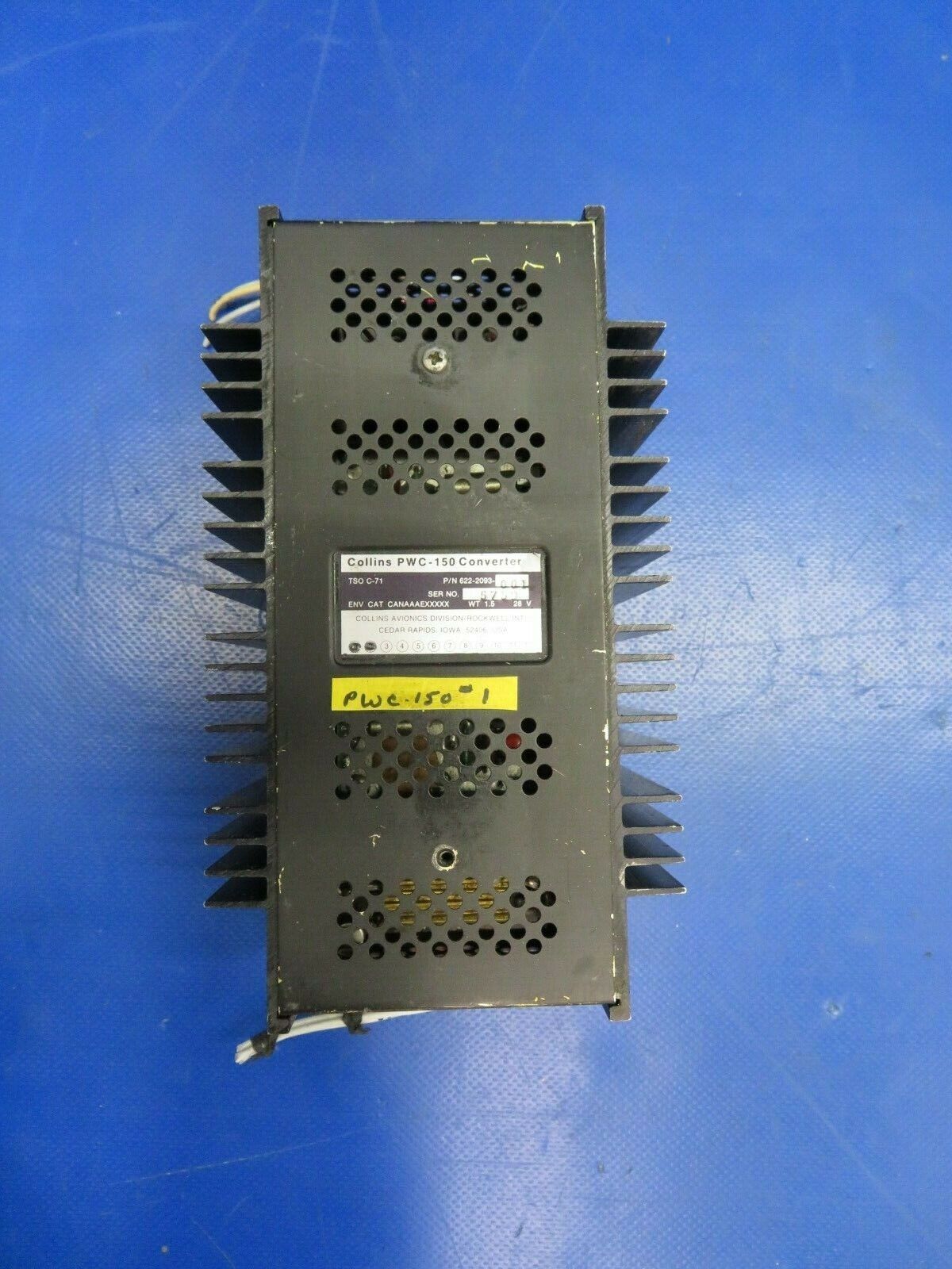 Collins PWC-150 Converter 28V Mods 1 & 2 622-2093-001 (0320-87)