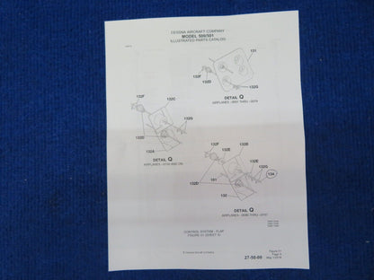 Cessna Citation 500 / 501 Cable Assy - Return RH P/N 5565150-18CR NOS (0822-559)