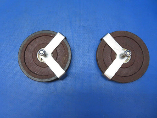 Diamond DA-42 Pulley Wheel Rudder Cables P/N MS24566-4B LOT OF 2 (0623-559)