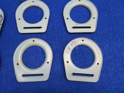 Piper Cover Assy Air Vent Flange LOT OF 7 P/N 65735-19 Blue Plastic (0222-620)
