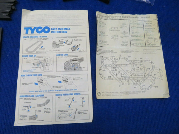 Tyco Nite Glow Empire 1000 Slot Car Track P6622Q -No Cars (0322-08)