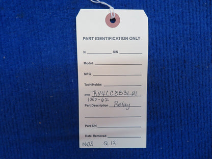 Electro Tech Mark II Type 1000 Relay P/N RY4LC3B3L01 NOS (0622-713)