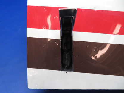 Beech 95-B55 Nose Baggage Compartment Door w/ Key  P/N 002-410055-3 (0523-1022)