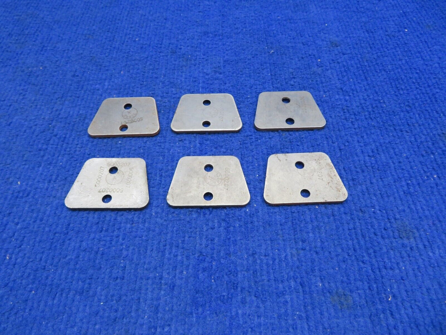 Falcon 20 Brake Lining Wear Pad P/N 5000207 LOT OF 6 NOS (0622-477)