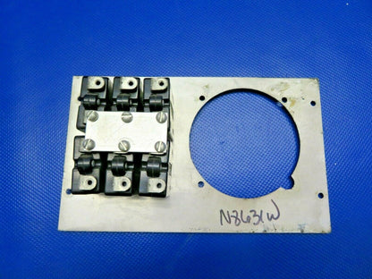 Piper PA-235 Fuse Holder Circuit Breaker Panel w/ Circuit Breakers (0121-416)