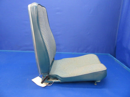 Piper PA-32 Cherokee Six Center Seat Turquoise Leather w/Tweed Cloth (0418-207)