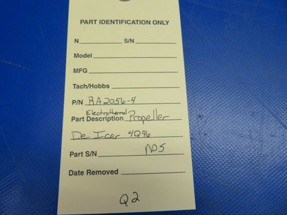 Rapco Electrothermal Propeller De-Icer P/N RA2056-4 NOS (0720-838)