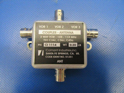 Comant Industries Antenna Coupler P/N CI 1114 (1119-116)