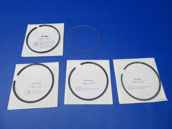 Continental Piston Ring Set P/N 639567A12 NOS (1222-363)
