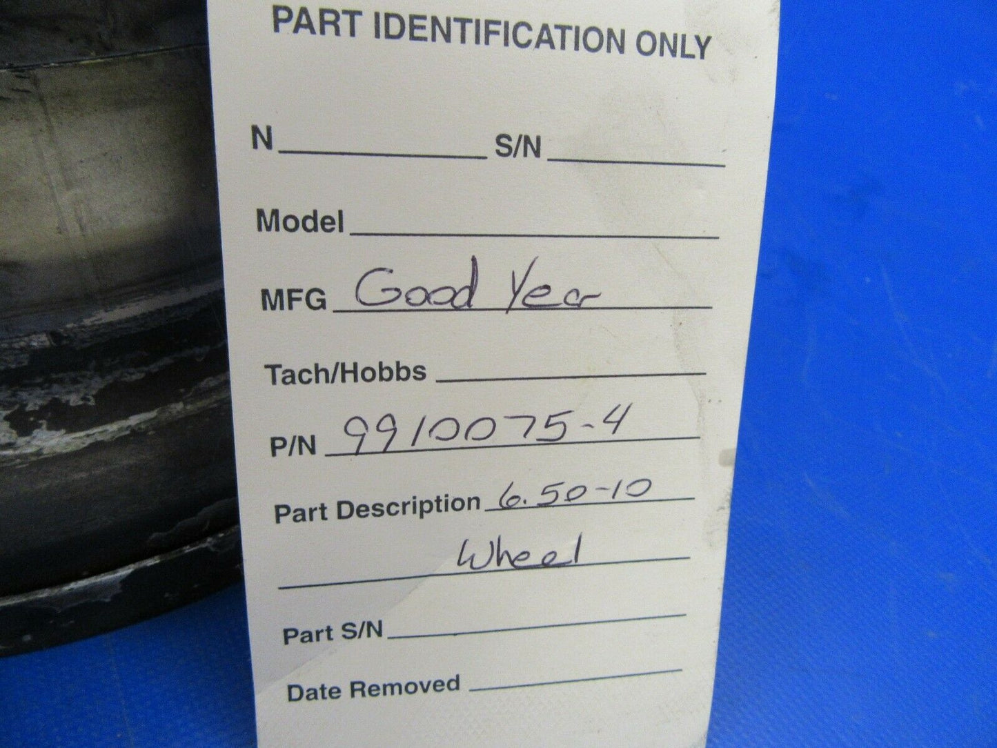 Cessna 402 Goodyear 6.50 x 10 Wheel P/N 9910075-4, 5000151 (0519-402)