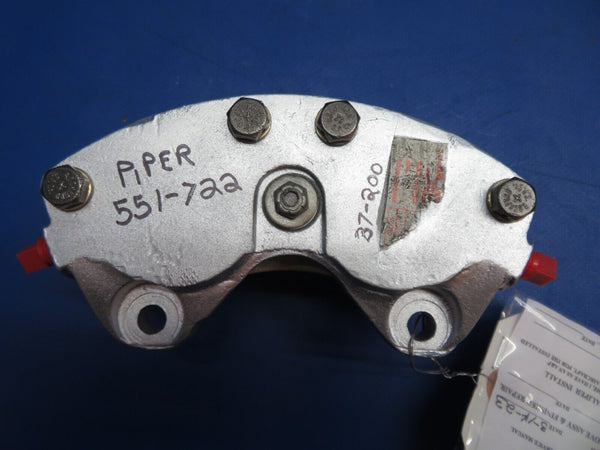 Piper Cleveland Brake Caliper Assembly P/N 37-200, 551-722 OH (0423-337)