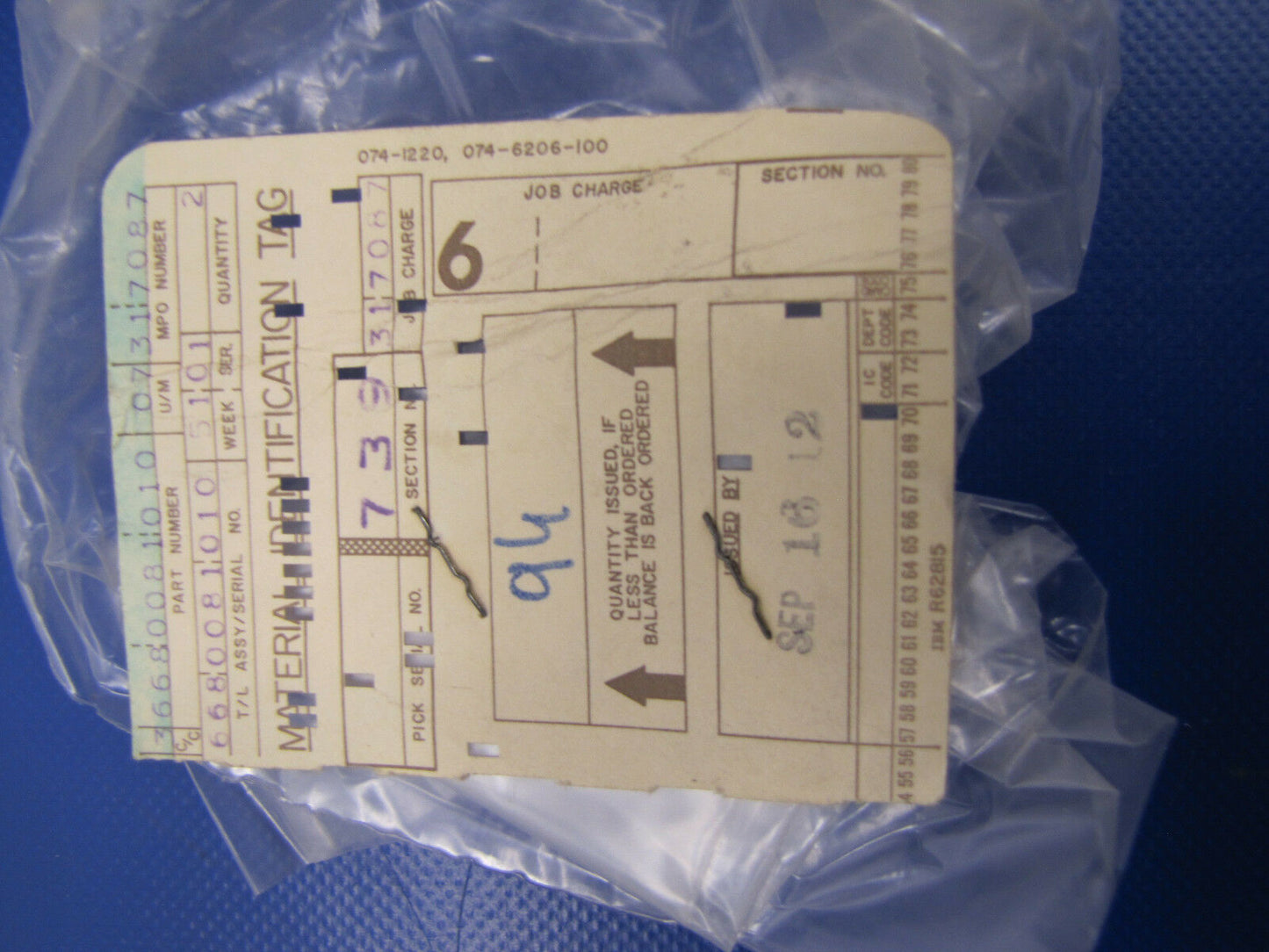 Aero Commander Inductor / Transformer 60mh P/N 668-0081-010 ( 317-255)