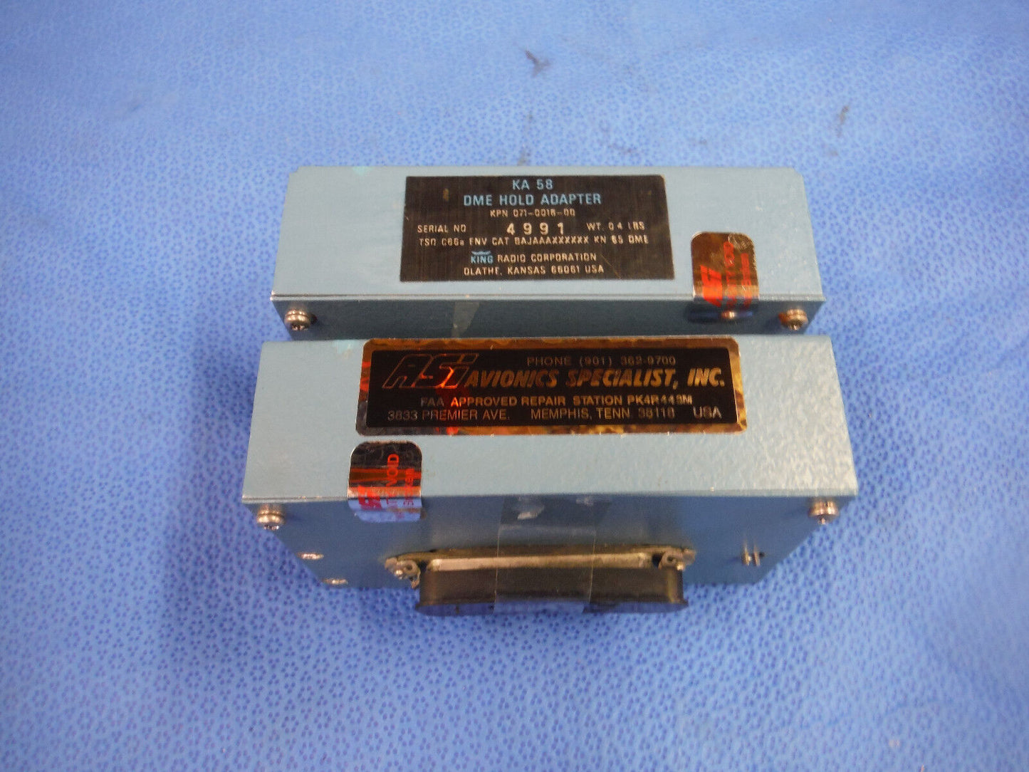 King KA-58 Hold & KA-43 Converter P/N 071-0016-00 & P/N 071-0004-00  (1015-261)