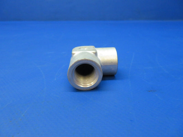 Aviation Elbow Fitting Aluminum P/N AN916-3 LOT OF 4 NOS (1222-302)