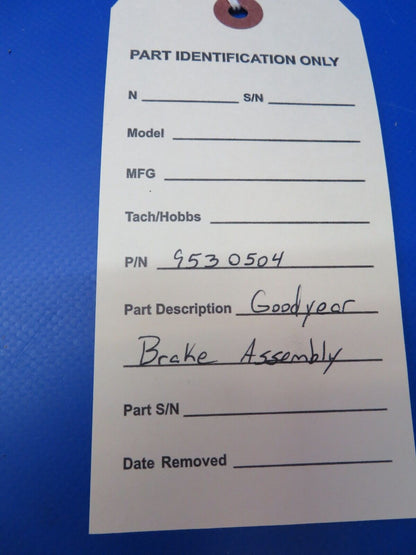 Goodyear Brake Assy P/N 9530504 (1022-357)