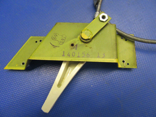 Mooney M20G Gusset Assembly w/ Handle LH Rear Seat P/N 140156-013 (0921-360)