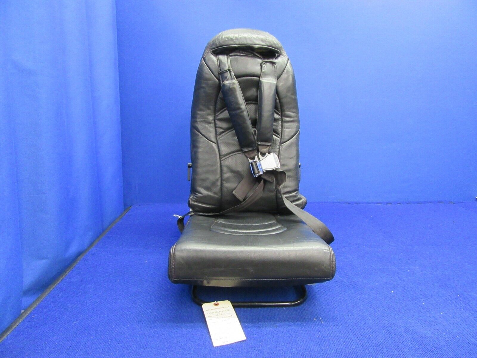 Cirrus SR-22 Co-Pilot Seat Amsafe Airbag System P/N 20907-404-030 (0122-359)