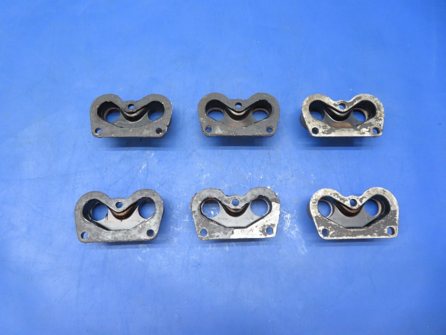 Continental E225-8 Flange Pushrod Housing P/N 531186 LOT OF 6 (0723-648)