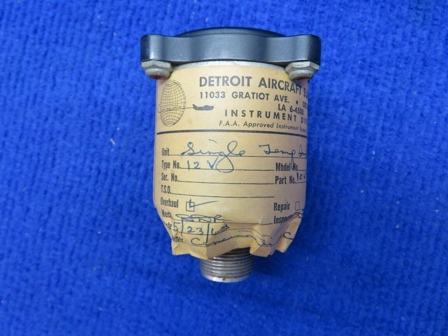 Weston Air Temp Gauge 12V P/N 106498 (0622-955)