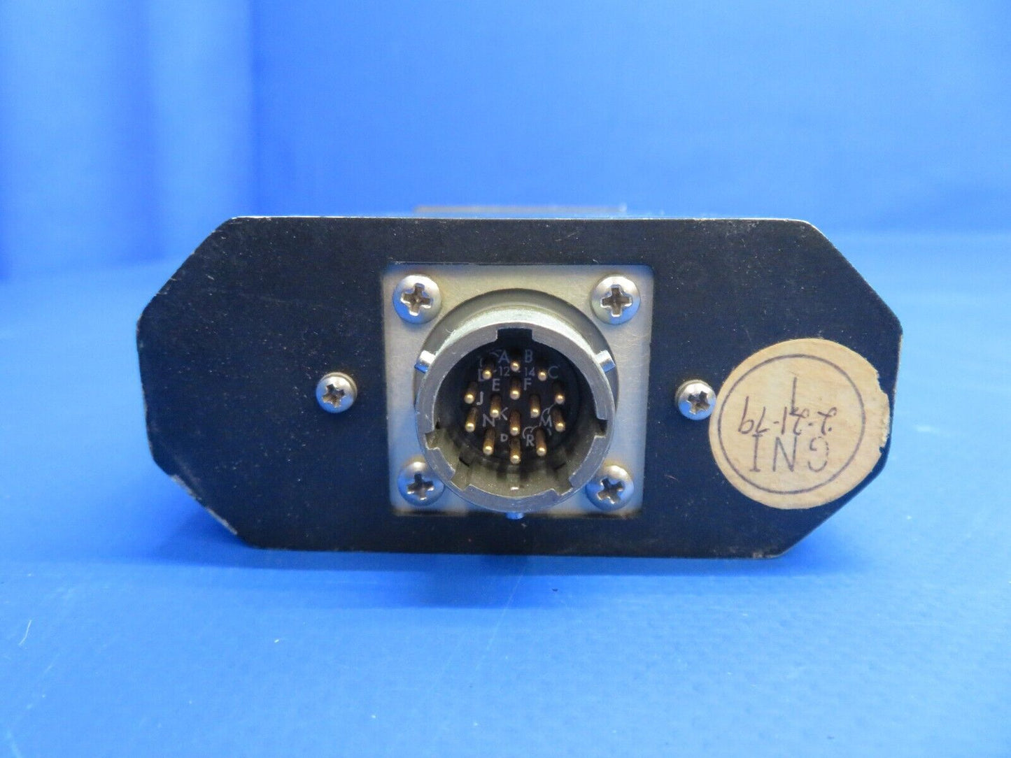 CDI VLF / Omega Navigation System P/N 10070-2, GNS-500A Cracked Lens (1022-868)