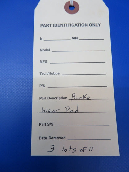 Goodyear Brake Wear Pad P/N 50035357 LOT OF 11 (0922-447)