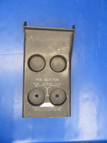 Beech Baron 58P Cover Fuel Selector P/N 102-530042-11 (0218-110)