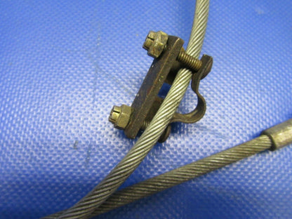 Piper 28R-180 Push Pull Throttle Control Cable w/ Brackets 72" 455 322 (0621-600