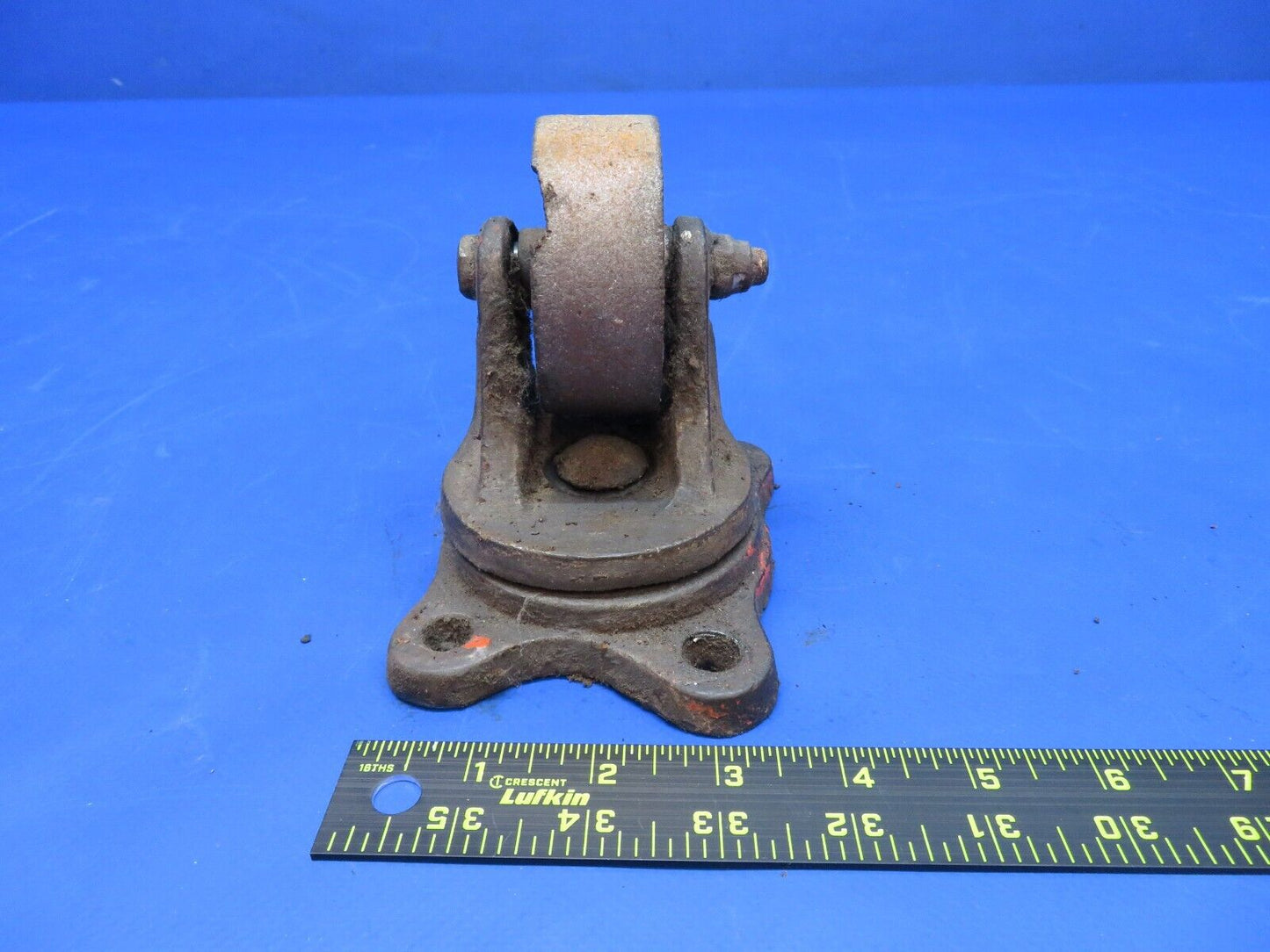Vintage 3" Cast Iron Swivel Castors LOT OF 8 (0123-644)